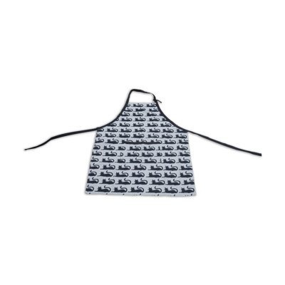 No Pattern Cotton Bib Apron