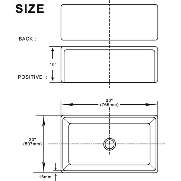 Dimensions du produit