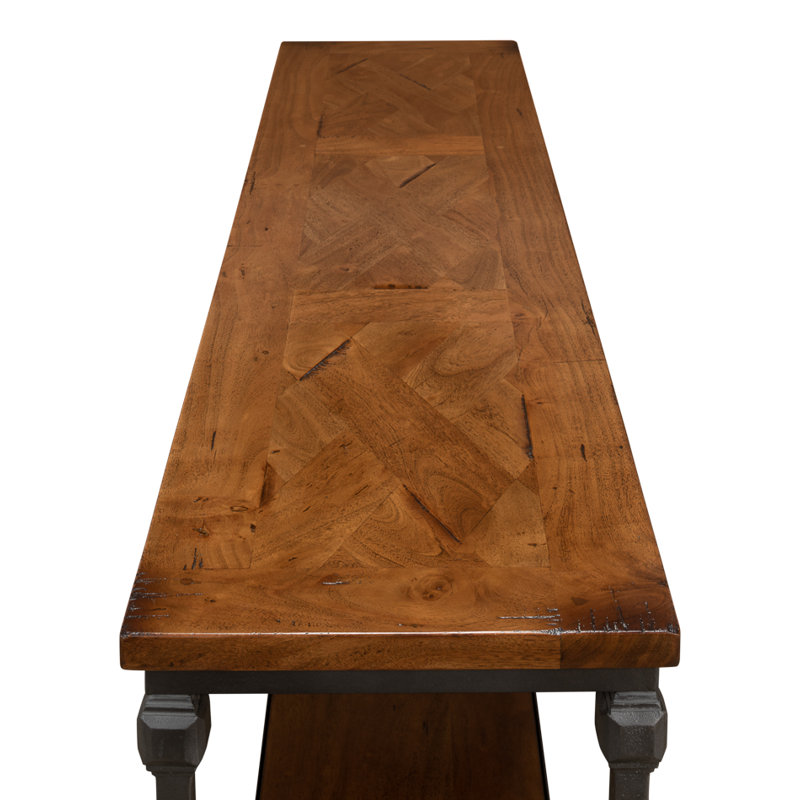 Maymie 60'' W Solid Wood Console Table