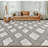 Linen Geometric Indoor Rug-88508251