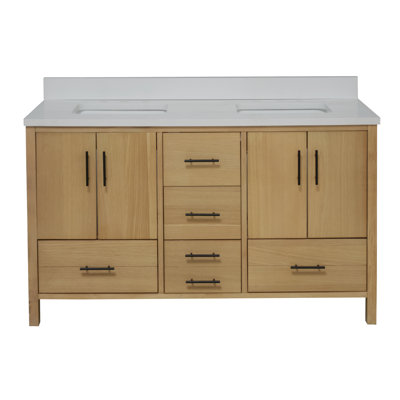 Kiara 60'' Double Bathroom Vanity