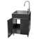 All-In-One 24.1" L x 21.3" W Free Standing Laundry Sink with Faucet