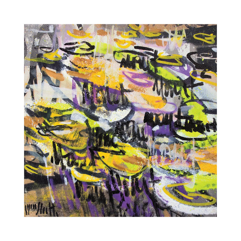 Giverny Study N° 17 by Wayne Sleeth - Wrapped Canvas Print, Wrapped Canvas, 30.48cm H x 30.48cm W