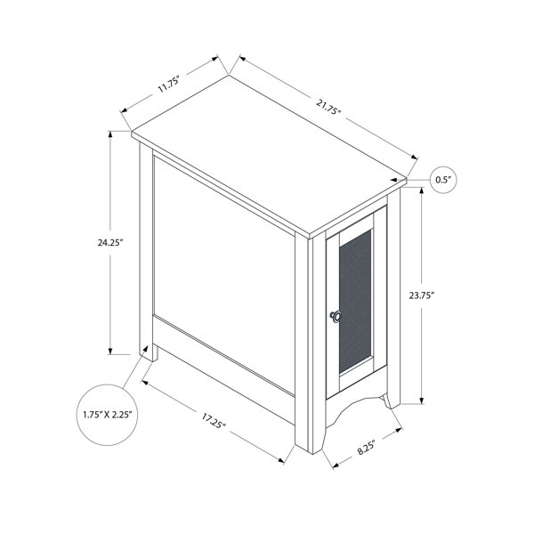 Dimensions du produit