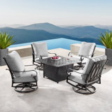 Mccomas Outdoor 5 - Piece Conversation Set