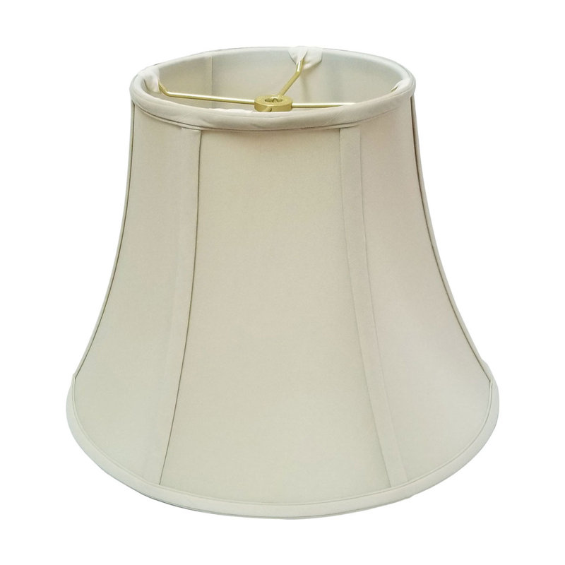 Royal Designs, Inc. BSO-704-12WH, abat-jour de base véritable cloche, 6,5 x 12 x 10,5, blanc, Ivoire