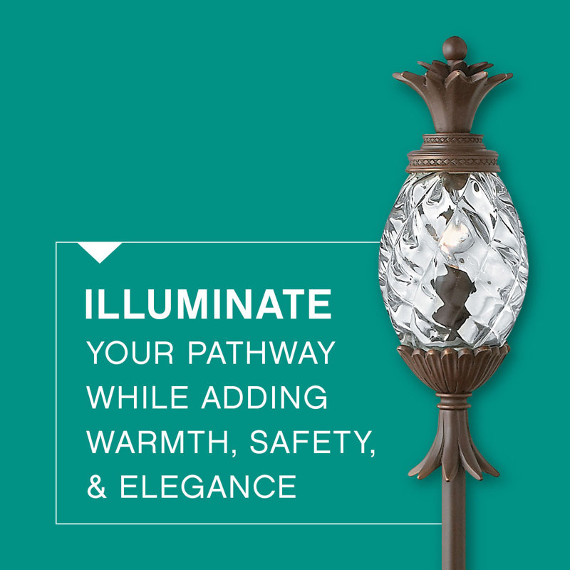 Plantation Copper Bronze Low Voltage Metal Pathway Light