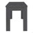 3-Piece Retro Dining Set, Rectangular Trestle Table and 2 Wood Benches-1866085962