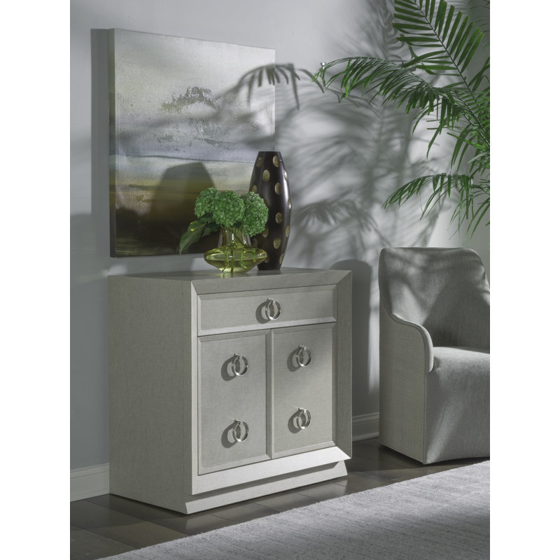 Signature Designs Zeitgeist Linen Hall Door Chest, Linen