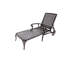 Chaise longue en aluminium coulé brun 1Pcs-1503813565