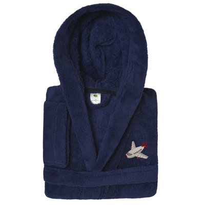 Peignoir à capuche double 100% polyester Linum Kids