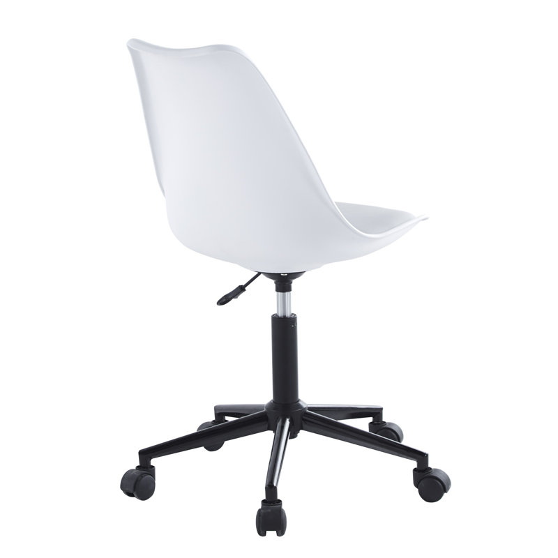 Chaise de bureau Kinman, Blanc