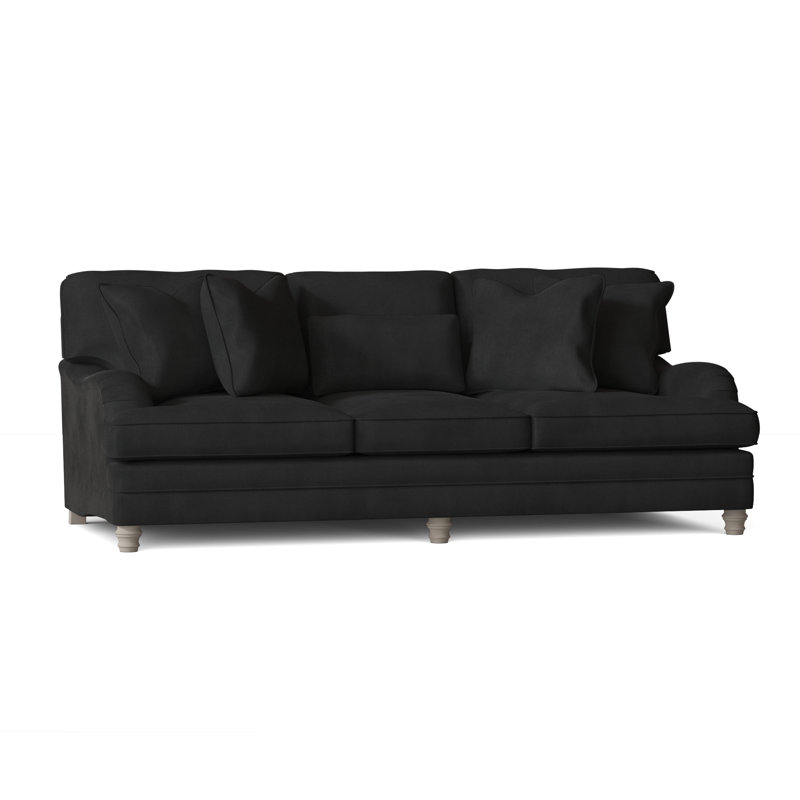 Tarleton Upholstered 86.5'' Sofa, Akiko Graphite Performance 5534-011, Blanca
