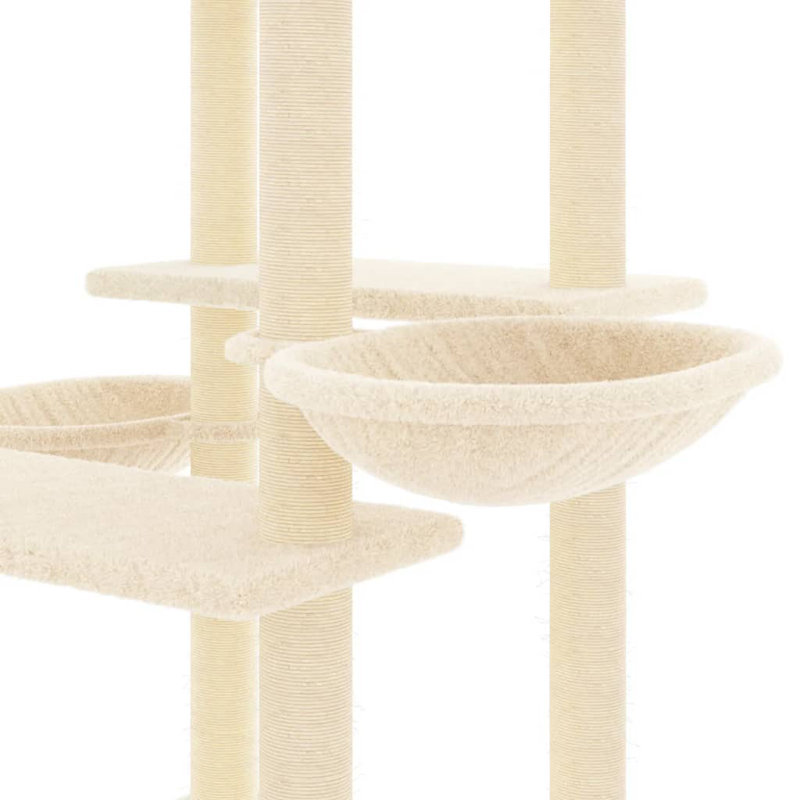 133cm H, Cream