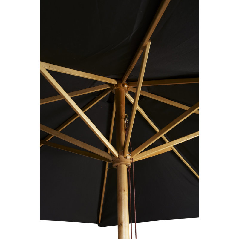 Daliah 300cm Market Parasol, Black