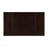 Rectangular 52-Inch Extension Dining Table, Cappuccino