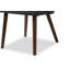 Chaise d'appoint rembourrée en bois massif Conde-28199601