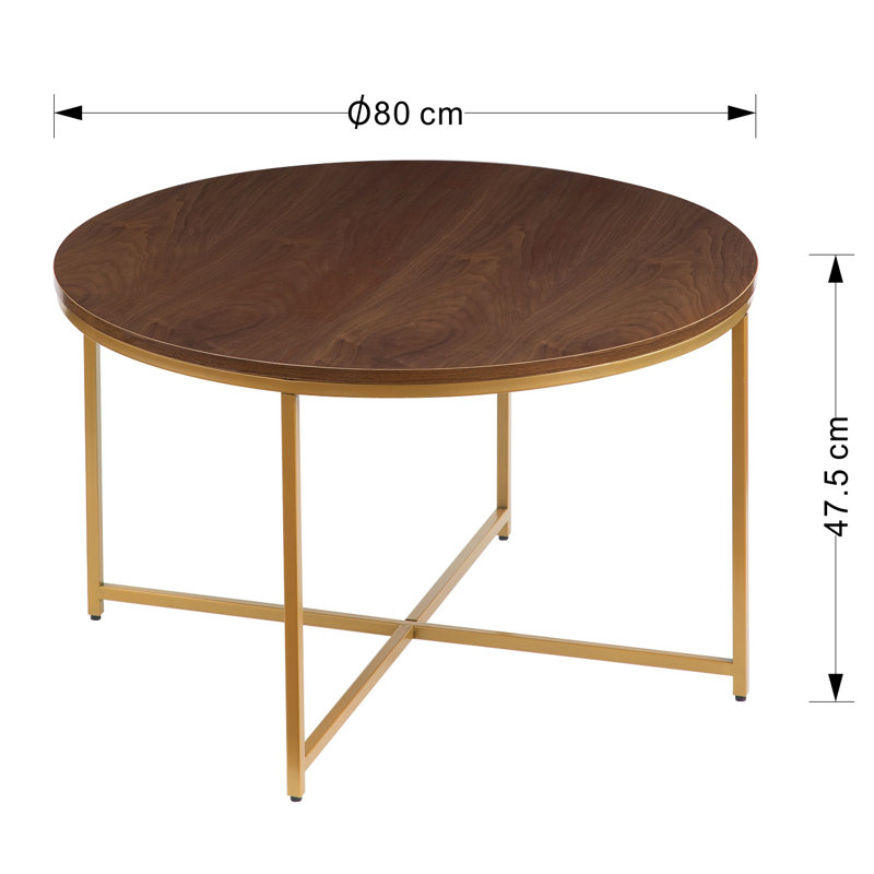 Amaranthe Cross Legs Coffee Table
