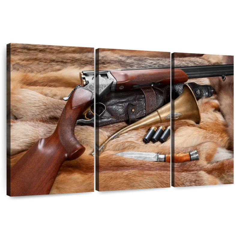 Senne Hunting Things, 24" H x 38" W