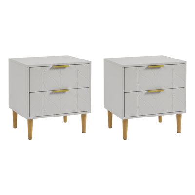 Adams 50 cm W Bedside Table