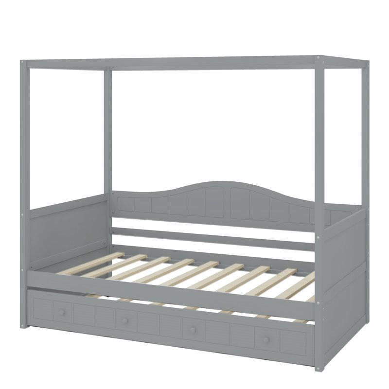 Canopy Day Bed with Trundle