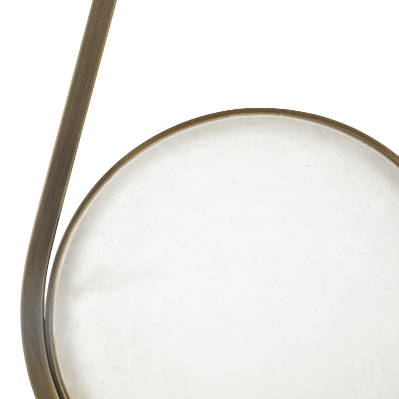 Emerald Table Lamp -White, White