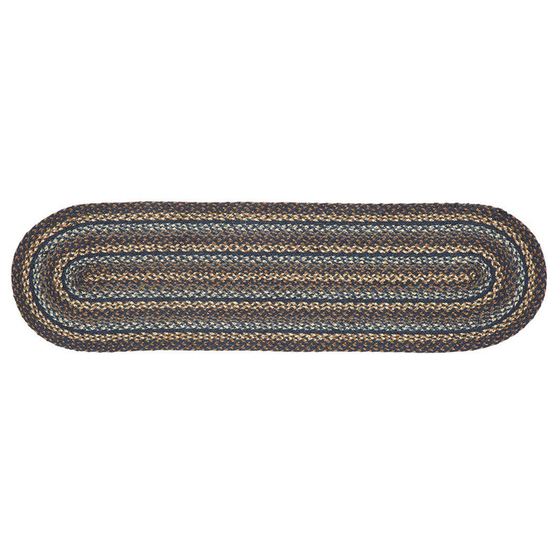 Tapis Celep, Bleu/noir/brun