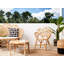 Tooleville Rattan Peacock Chair Natural FLORENTINE II