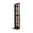 5-Tier Free Standing Bookshelf Narrow Bookshelf Storage Rack  With Adjustable Shelves