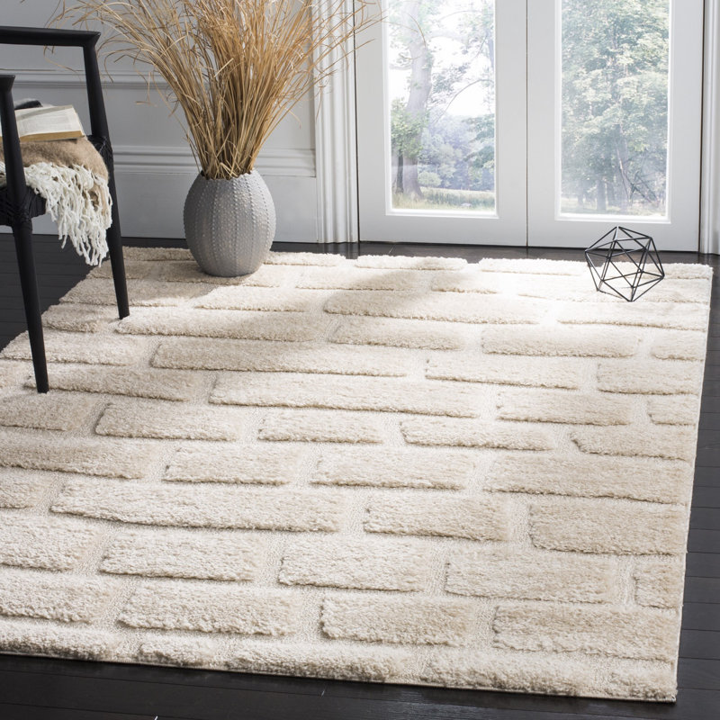 Tapis crème Eisley, Rectangle 5 pi 1 po x 7 pi 6 po