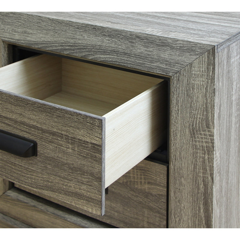 Table de chevet 2 tiroirs Lynnville