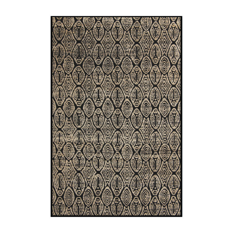 Abstract Indoor Rug, Rectangle 8' x 12'
