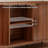 Buffet Sideboard Cabinet with Storage, Fluted Storage Accent Cabinet with Curvy Edge, Sliding Door, Credenza, Console Table for Living, Dining Room, Kitchen, Hallway