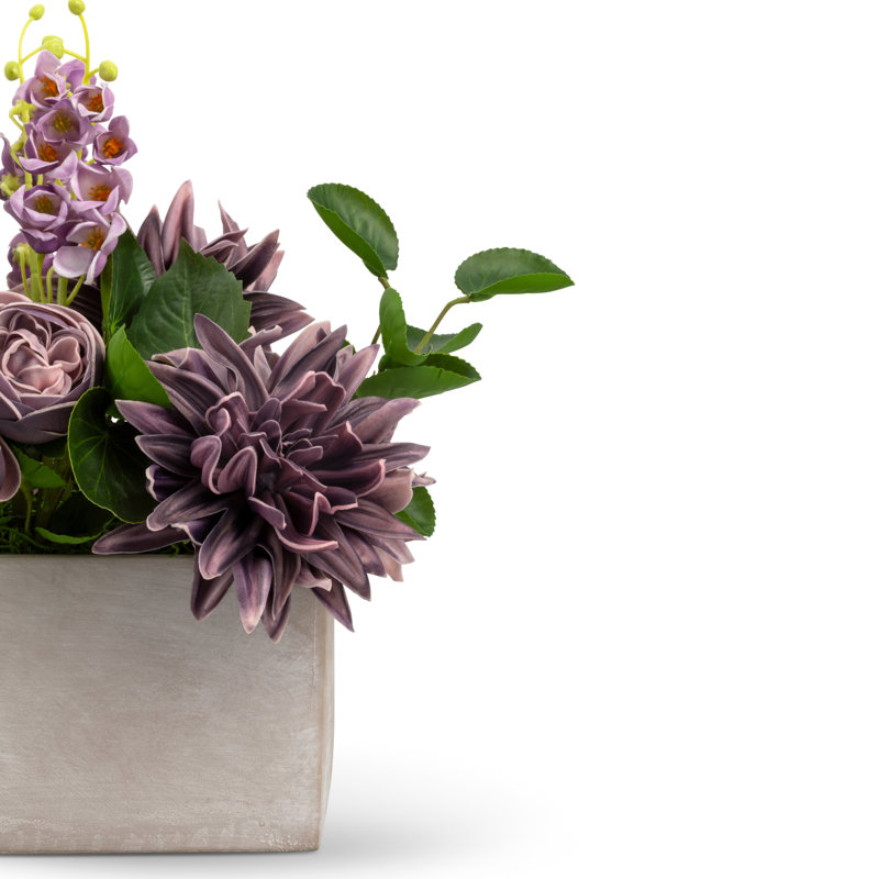 Marcella RealTouch Mixed Floral Arrangement