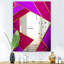 Miroir mural Glorious Rosy Bliss-40098036