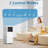 8,000 BTU Portable Air Conditioner with Built-In Dehumidifier