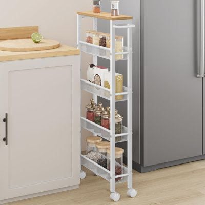 99.6cm H x 41cm W Utility Cart with Wheels