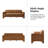 Werts Modern 84" Curved Chenille Sofa-1013673959