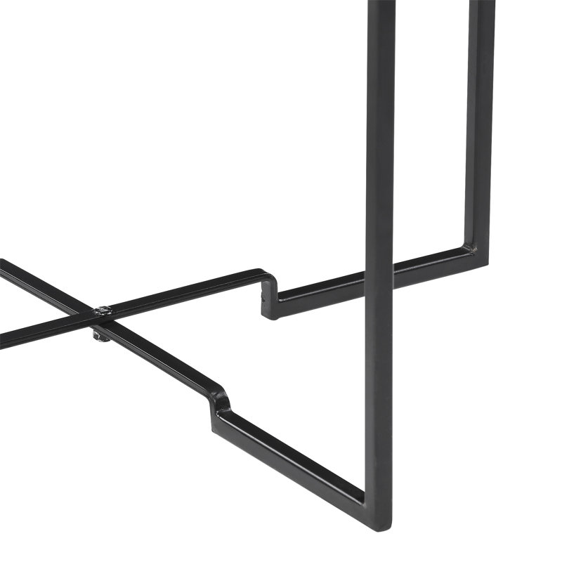 Linkous Trestle Coffee Table, 41cm H x 53cm W x 53cm D