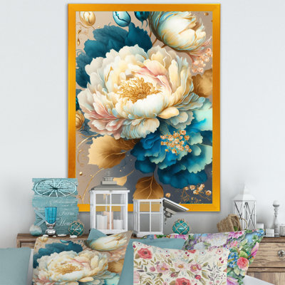 «Vibrant Floral Bunch II», reproduction sur toile
