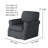 Silverlock Polyester Swivel Armchair-67955675