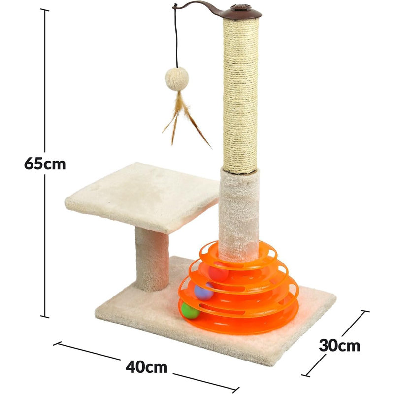 Bristow Scratching Post, Grey