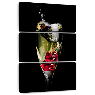 Dés rouges Senne en champagne