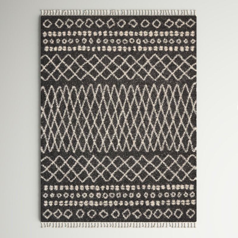 Camille Geometric Area Rug, Rectangle 119 x 201cm