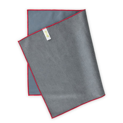 Serviette de polissage en microfibre