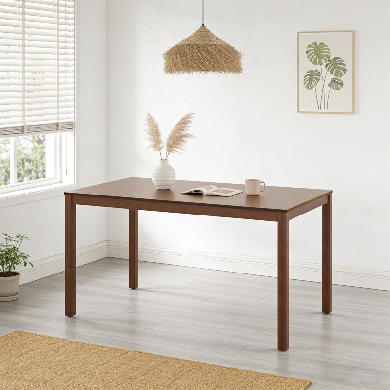 Heidy Wood Dining Table For 4-6 People