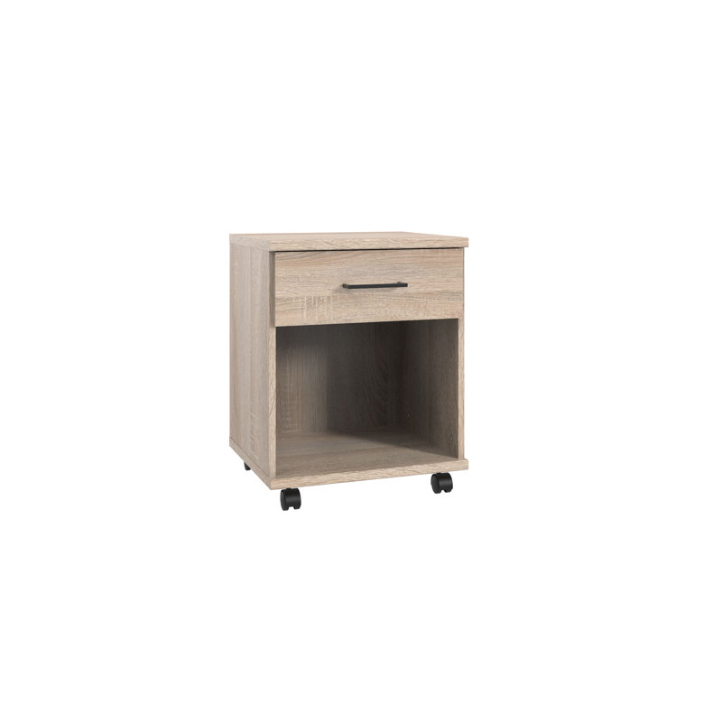 Naod 1 -Drawer Storage Cabinet, Natural
