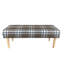 Pastel Polyester Blend Upholstered Bench-15392439