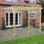 Bavar 4.8m x 4.8m Solid Wood Pergola-1321347102-1289988709