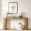 Console avec rayures verticales uniques et design incurvé -839224455